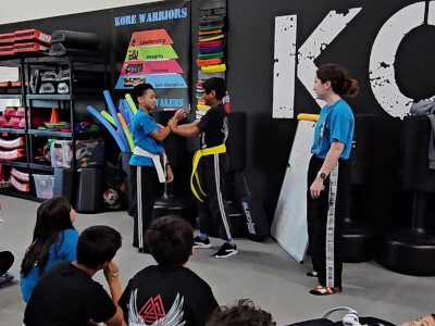 Kids Krav Maga Class at Kore Self Defense